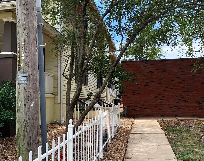 Yellow Two-Story Residential Demolition — Before — Street View