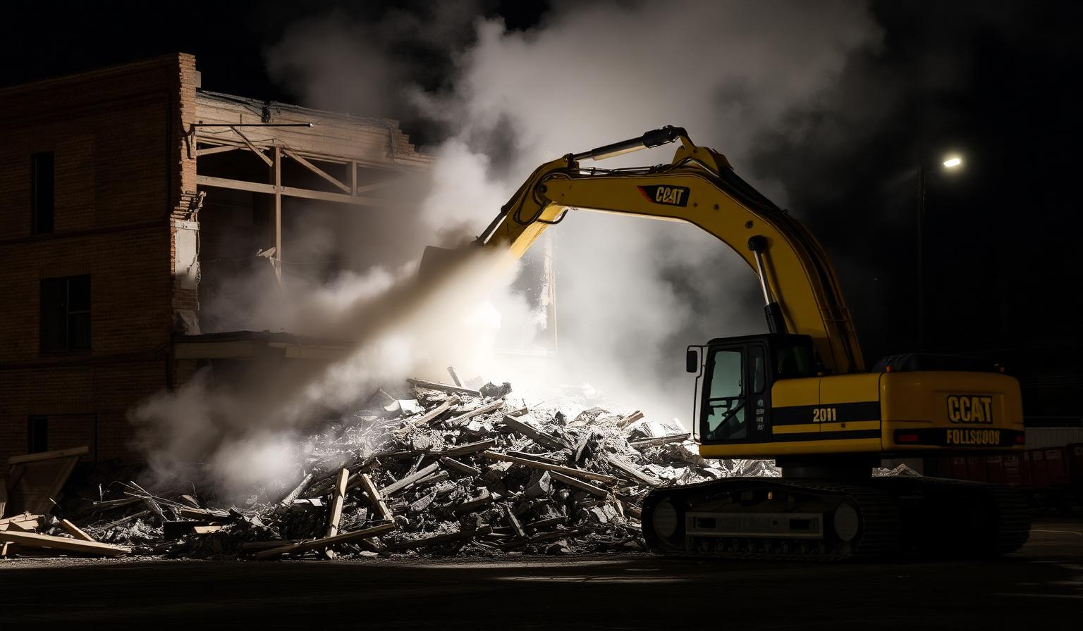 Demolition and excavation services in Park City, Kansas
